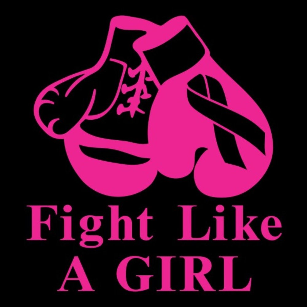 Vinyl Decal for Window - Fight Like a Girl